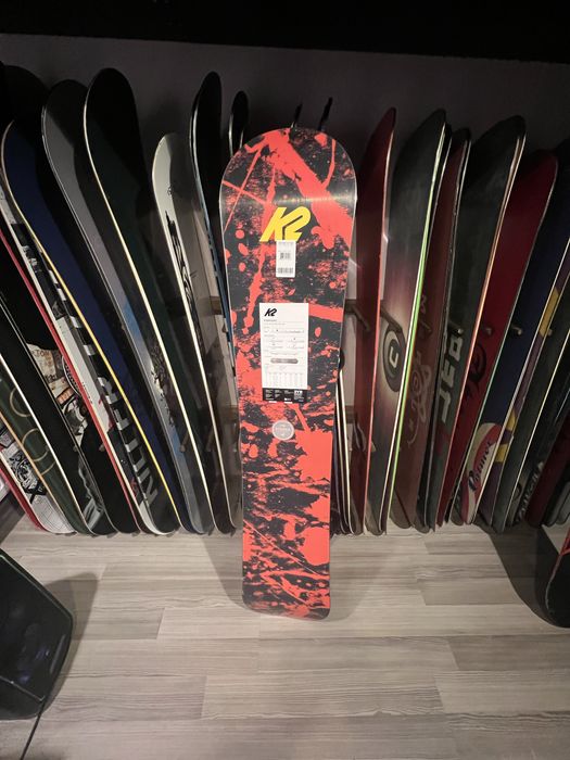 Placa snowboard K2  STANDARD, 156cm, negru