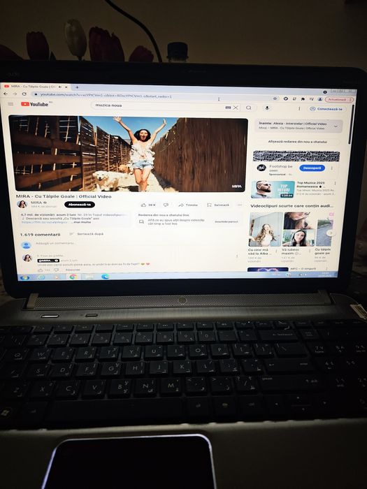 Laptop HP Pavilion DV 6 Intel I7 - 2670QM GB 500  4GB RAM "15,4