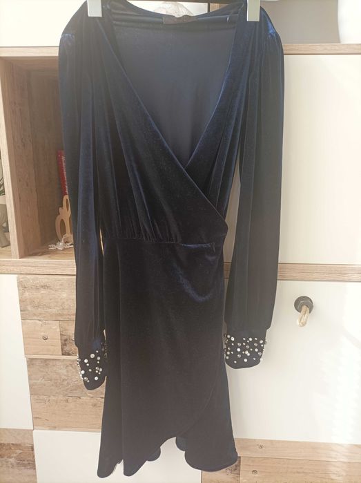 Рокля S размер кадифе