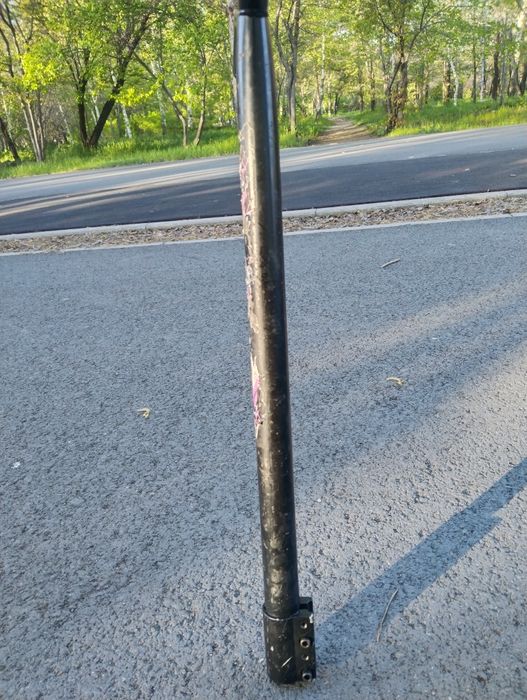 руль для самоката с зажимом