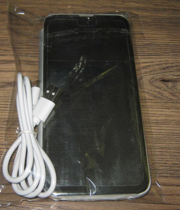 Комплект калъф за смартфон Samsung A02s и кабел за зареждане