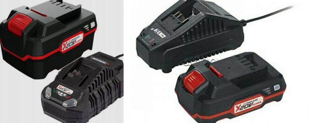 20 V - 2 Ah и 4 Ah - Батерия и  зарядно Parkside/Парксайд