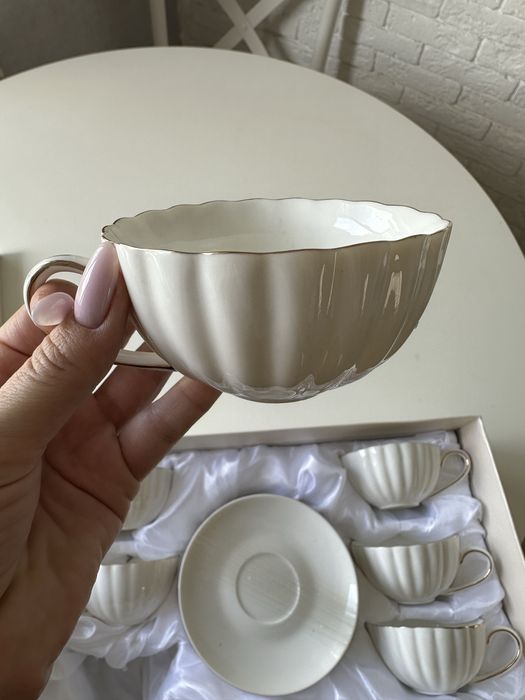 Фарворовая чайная пара