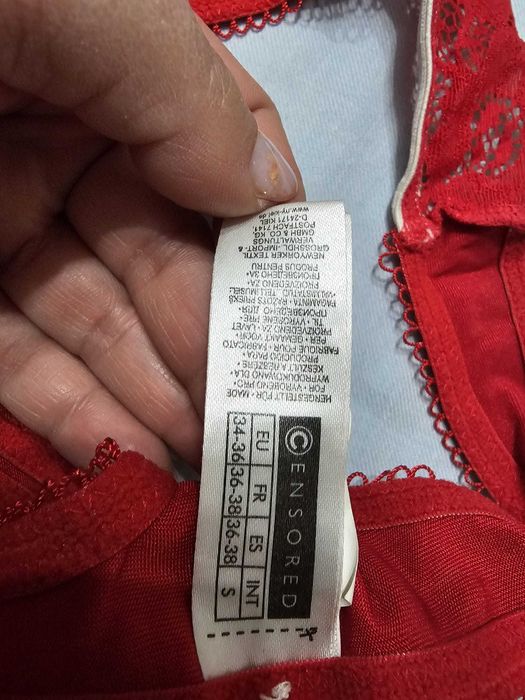 Set corset CENSORED Nou