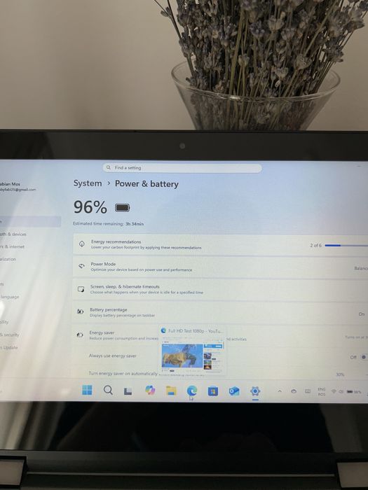 Laptop touchscreen Lenovo Yoga 330 - LED 11.6” Hd, intel N4000, 4GB ram, 64GB ssd, usbc