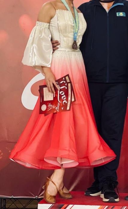 Платье для спортивно-бальных танцев