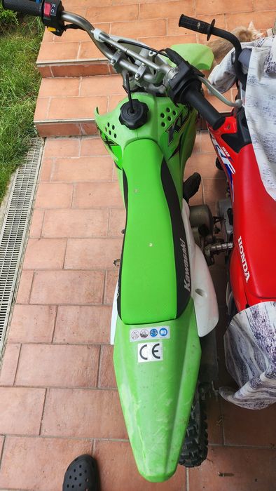 Motocicleta copii kawasaki cross copii