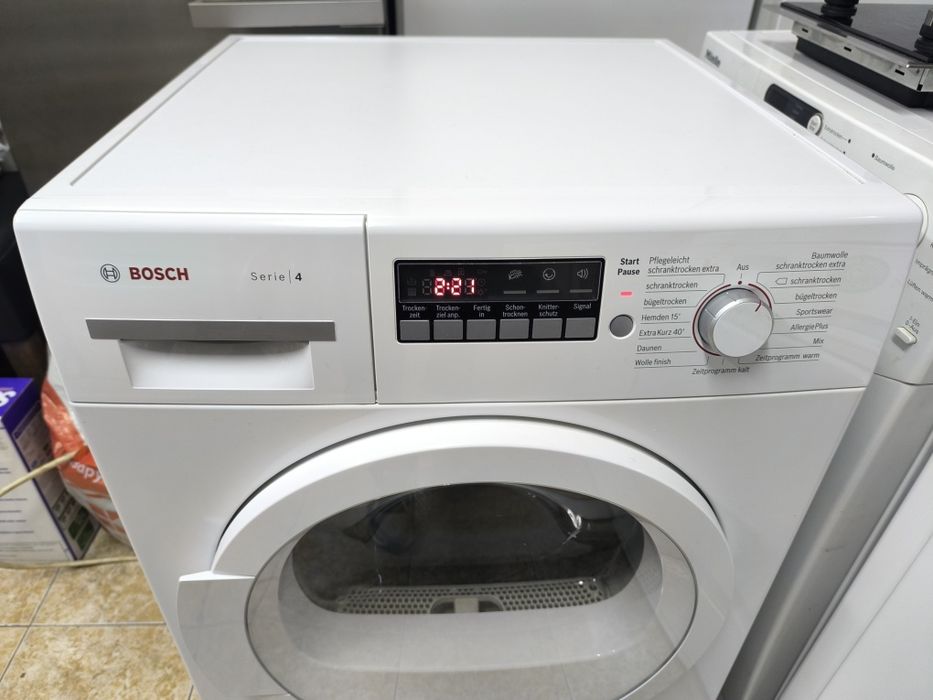 Сушилня Bosch WTB 86200 - 7кг. Клас В