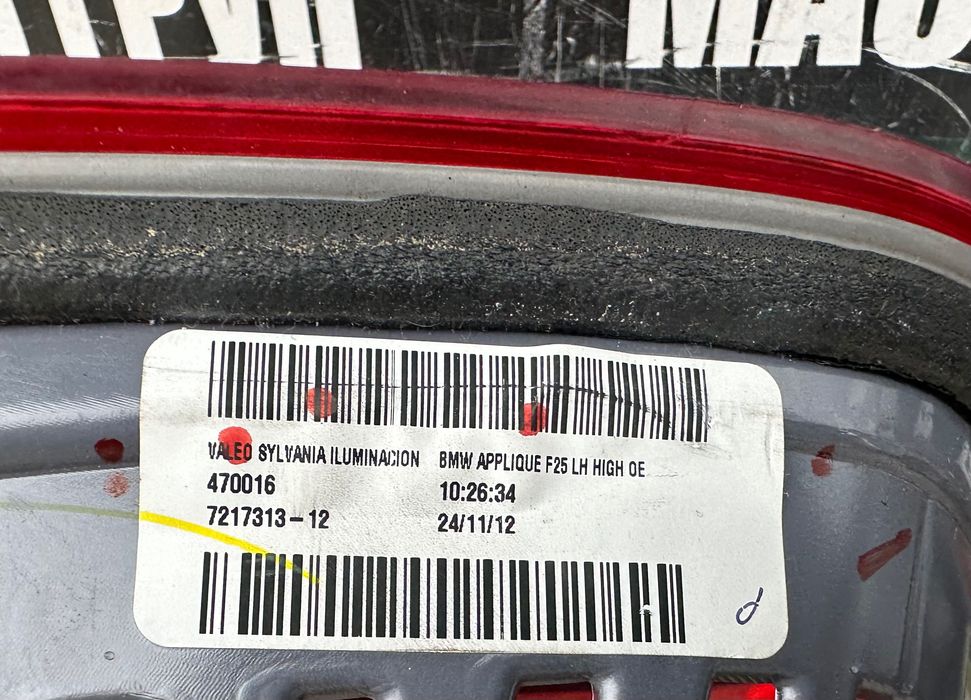 Стоп вътрешни стопове Led за Бмв Ф25 Ф48 Bmw X3 F25 Bmw X1 F48