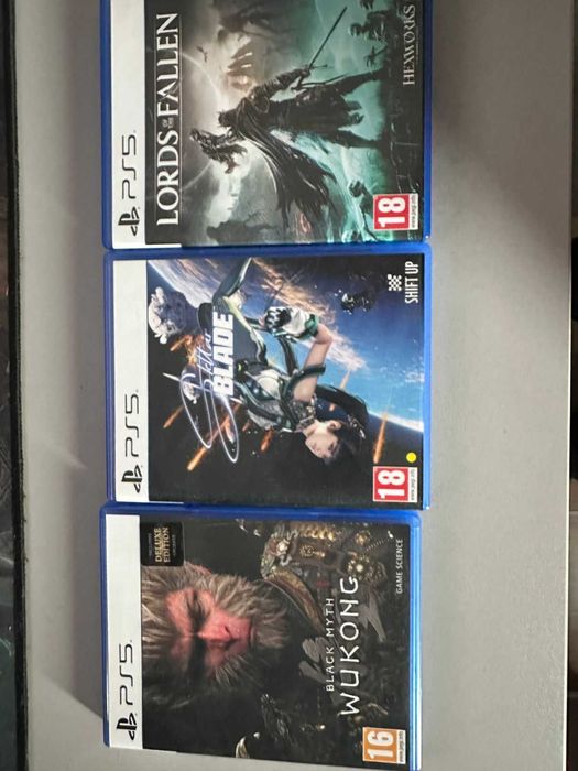 Игры PS5 Black Myth: Wukong. Stellar Blade. Lords of the Fallen