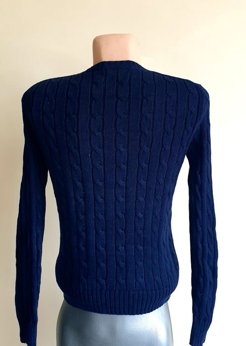 POLO Ralph Lauren Cable Pima Cotton  S НОВО! ОРИГИНАЛ! Дамски Пуловер!