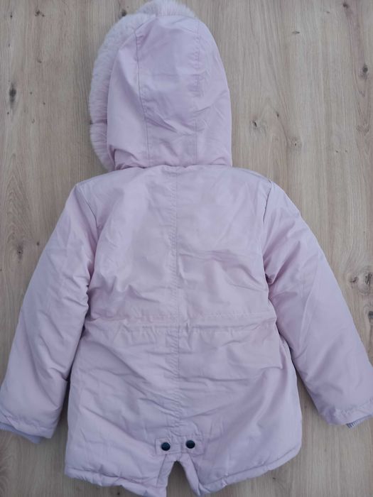 Дебело детско зимно яке - парка 5-6г. - 110-116см.