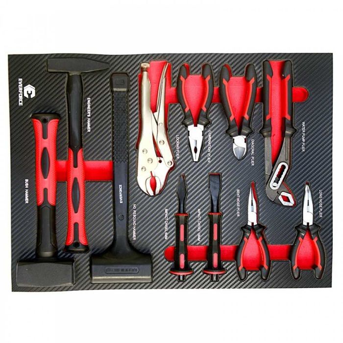 Професионален шкаф  7 чекмеджета – пълни с инструменти EverForce