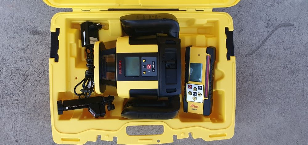 Nivela laser rotativ Leica.Rugby.