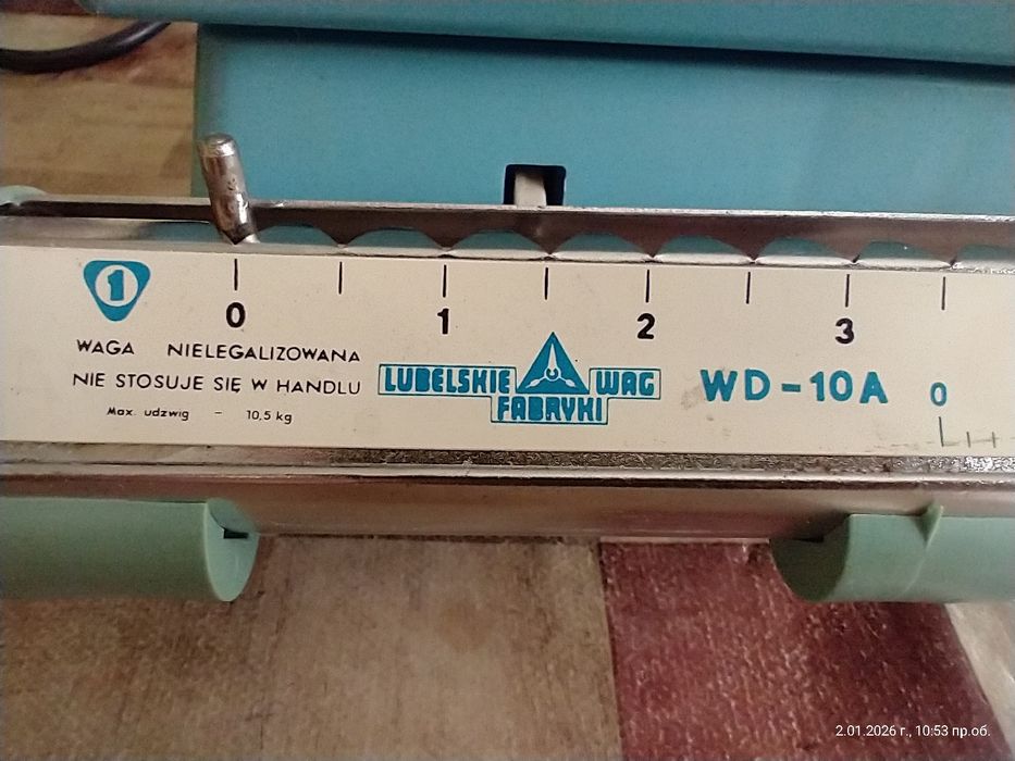 Стара везна Waga WD-10A