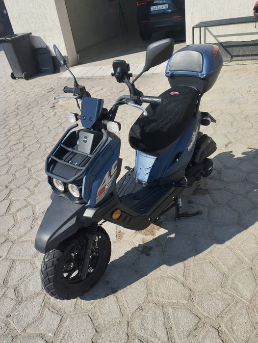 Мопед мини танк черный