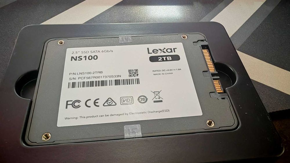 Ново ! Lexar NS100 2.5” SATA III 6Gb/s Internal 2TB SSD