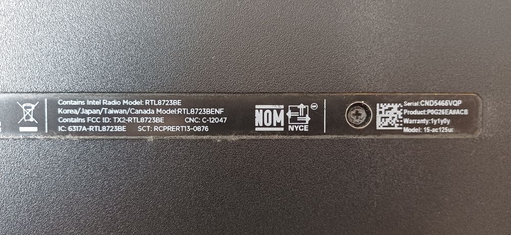 Ноутбук HP CORE I3