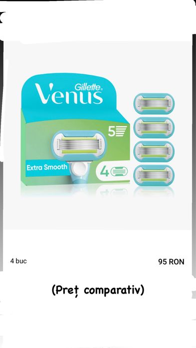 Set Aparat Braun Face FS1000 +Aparat Gillette Venus & 4 rezerve