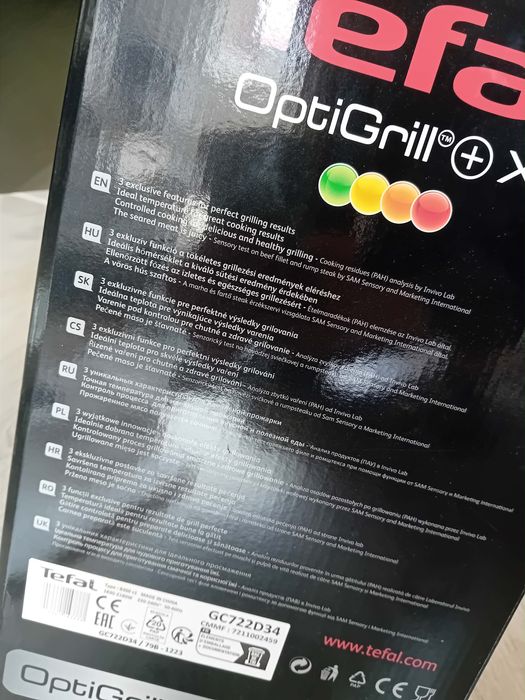 Електрически грил Tefal OptiGrill+ XL
