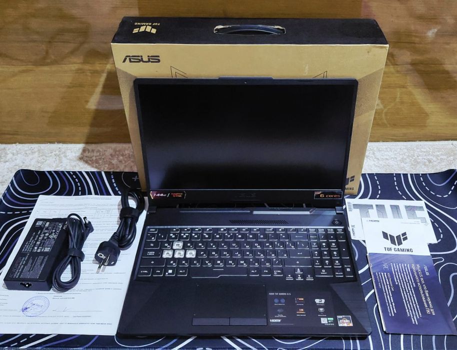 Asus Tuf gaming A15 ozu16,ssd512 EAC!