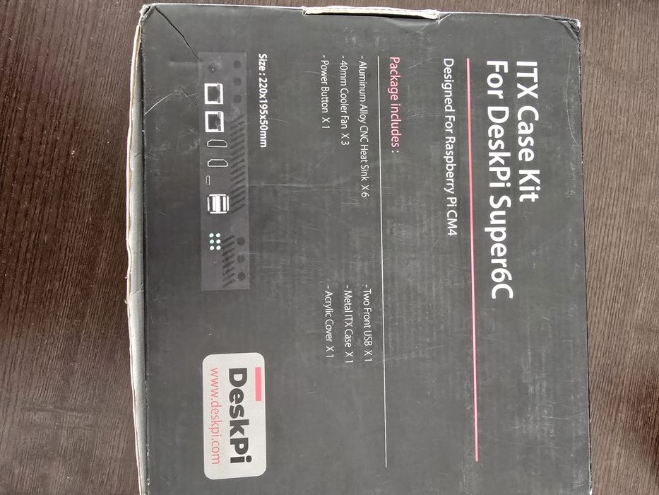 Carcasa ITX DESKPI Super6C