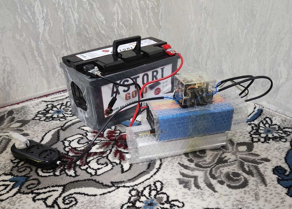 UPS ИБП 2000W источник бесперебойного питания юпс инвертор