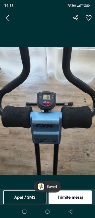 Vand aparat de facut abdomene. Aparat fitness