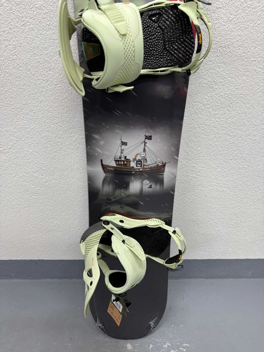 placa noua snowboard nitro team pro marcus kleveland wide L159cm