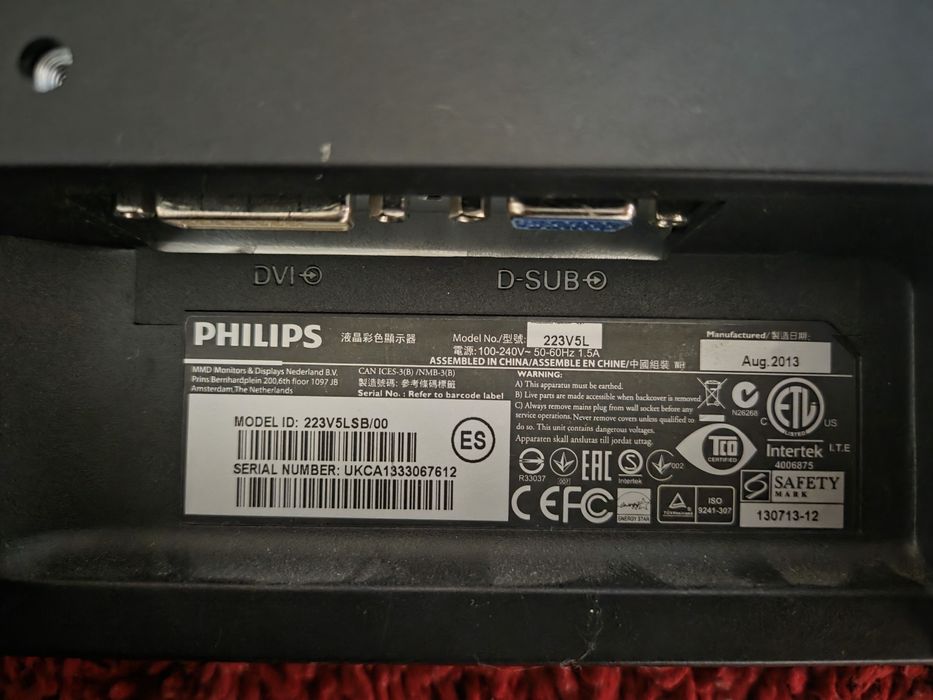 Monitor Phillips functiona