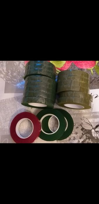 Тейп лента для создания цветов из бисера