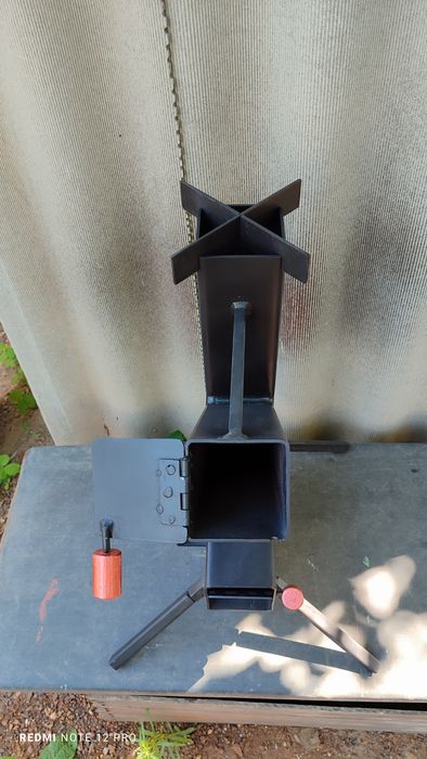 Мобильная печь-ракета