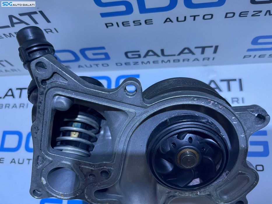 Flansa Pompa Apa Corp Carcasa Termostat BMW Seria 4 F32 F33 F36 420 425 2.0 D N47 2013 - 2019 Cod 049539274