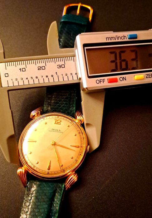 Vând ceas Doxa aur roz 14K fabricat în anii 40