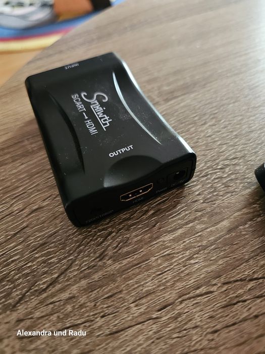 Convertor SCART la HDMI Techly, 720p/1080p