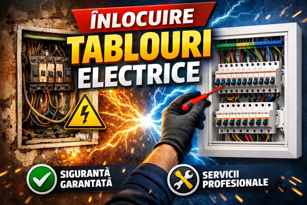 Modernizare Tablouri electrice | Electrician autorizat ANRE
