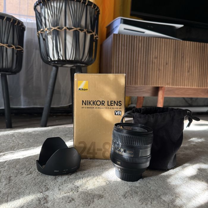 Объектив Nikon 24-85 и 35 mm