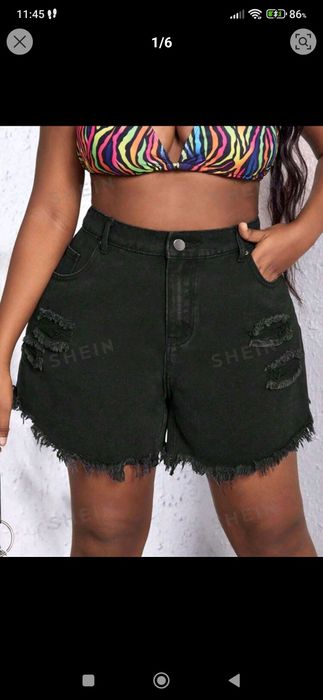 Дънкени къси гащи