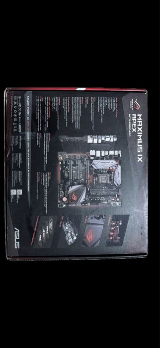 Дънна платка Asus ROG MAXIMUS IX APEX Z270 LGA1151 v1 + Intel i7 6700k