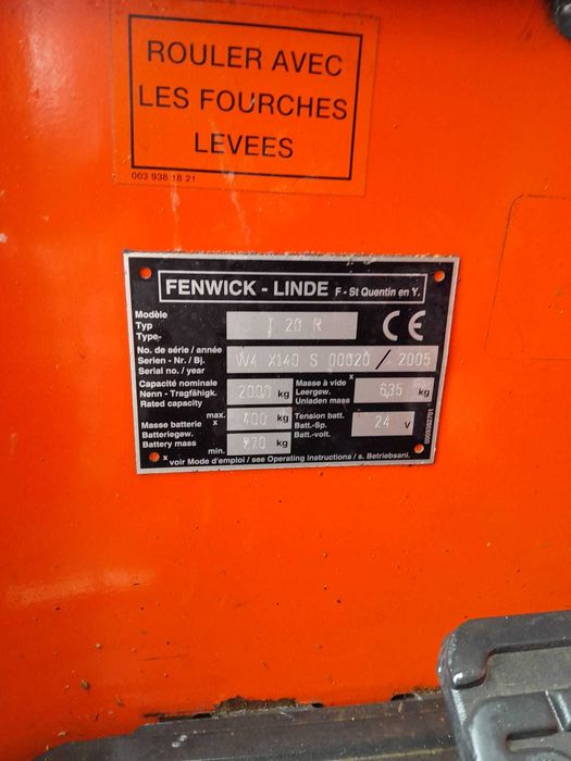 Transpalet Electric Fenwick