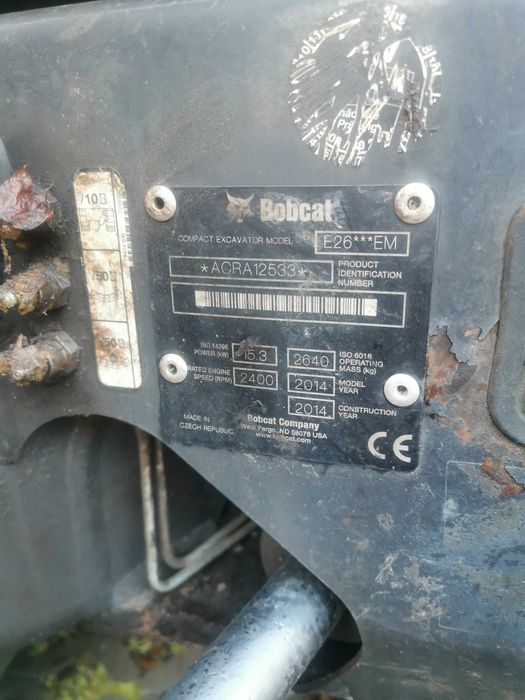 Багер Bobcat e26 - 2014