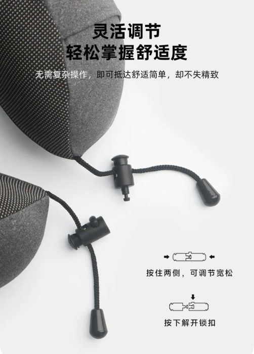 Yesido MG17 U-образная подушка для шеи из память-пены Neck Pillow