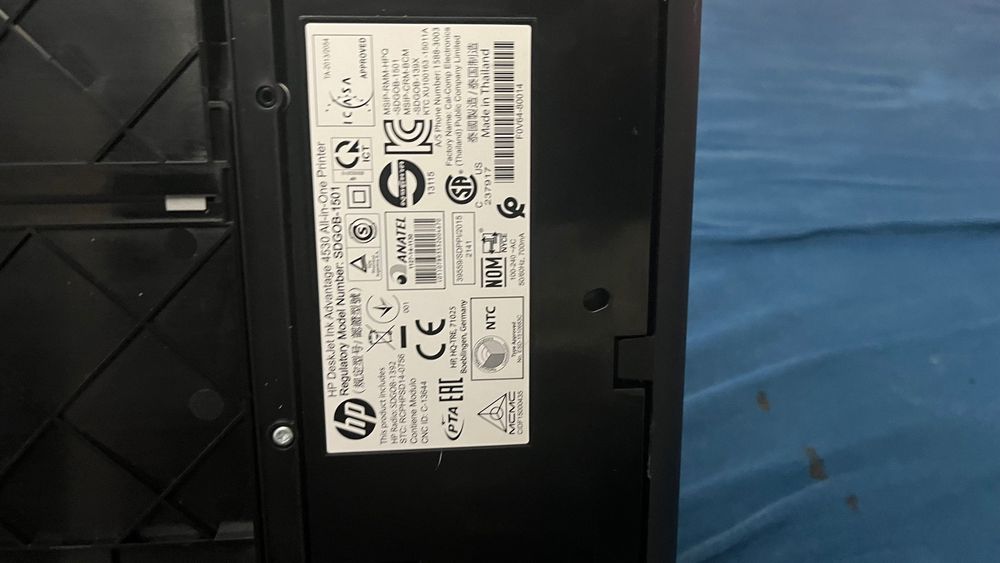 Продавам Принтер HP deskjet ink advantage 4535