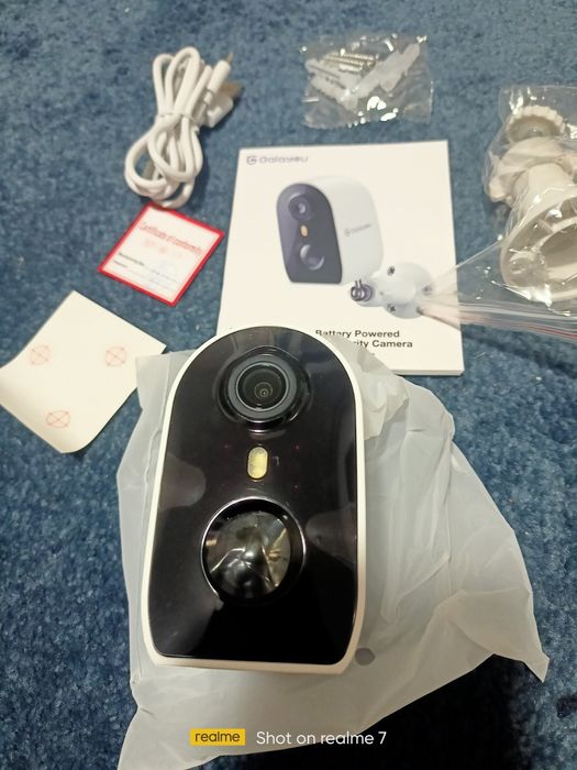 Безжична акумулаторна WiFi IP 2К камера Galayou 2R