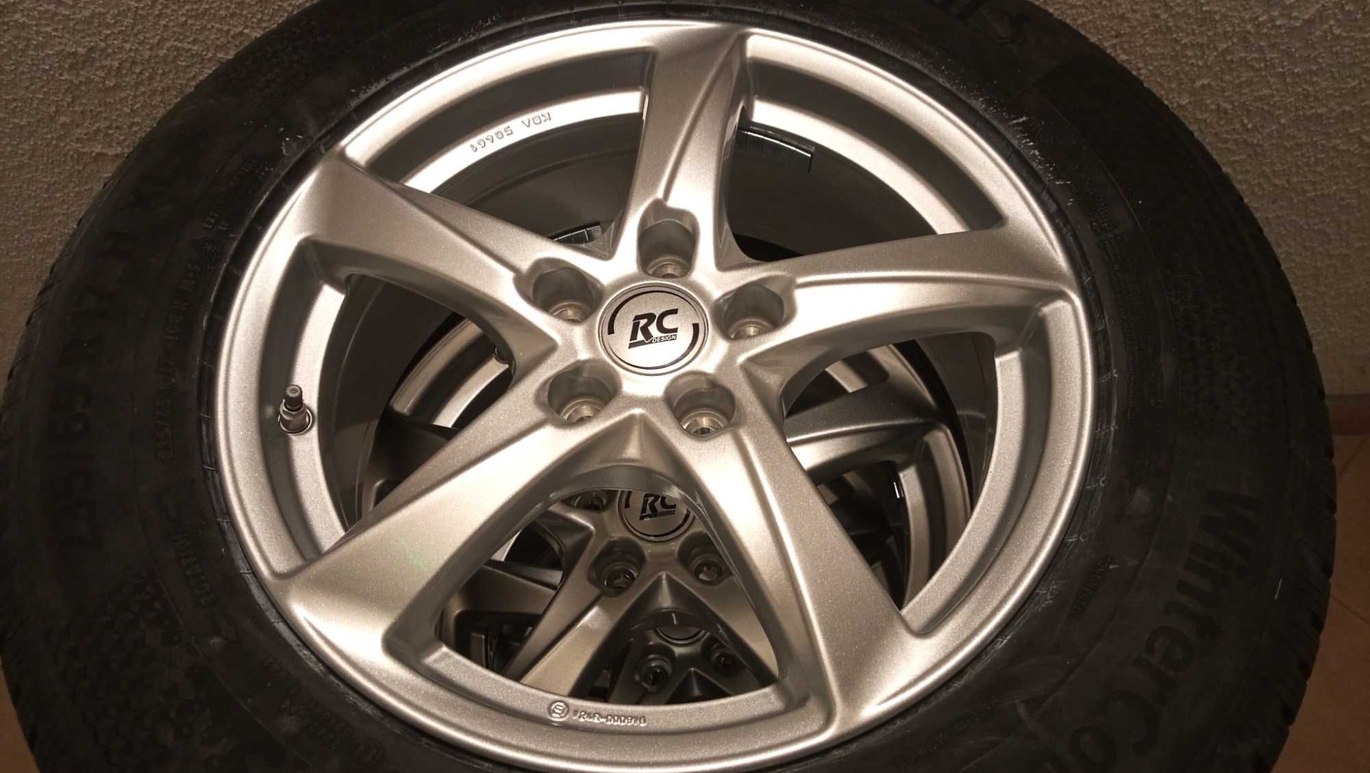 Зимни гуми Continental 235/65 R17 (с нови джанти и датчици, 2023 г.) гр ...