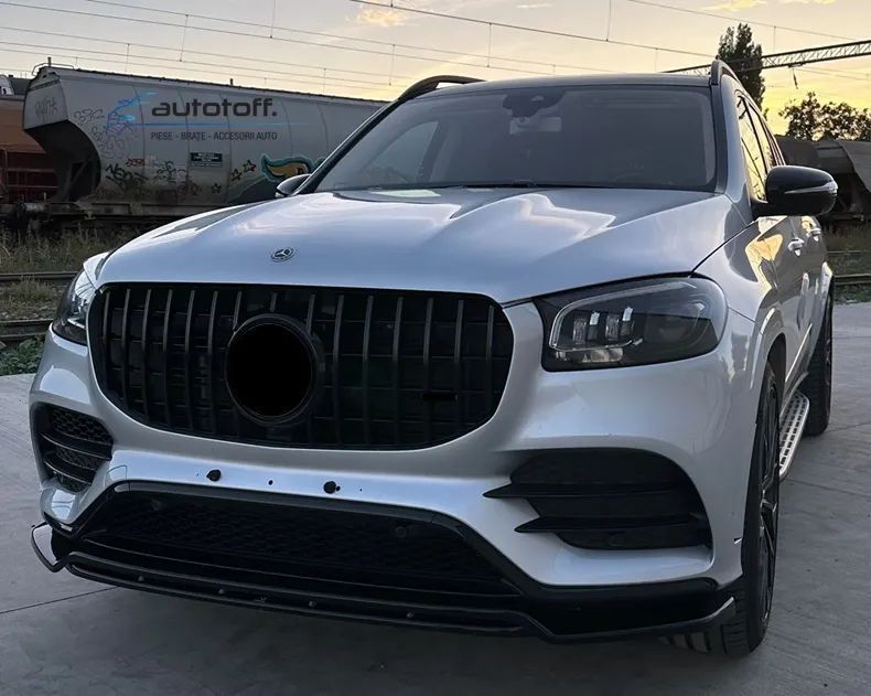 Grila Mercedes GLS X167 compatibila cu Mercedes GLS (2020-2023) GT Black Design