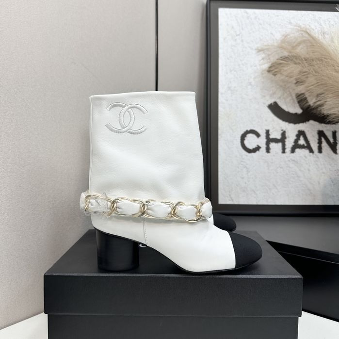 Cizme Chanel piele naturala