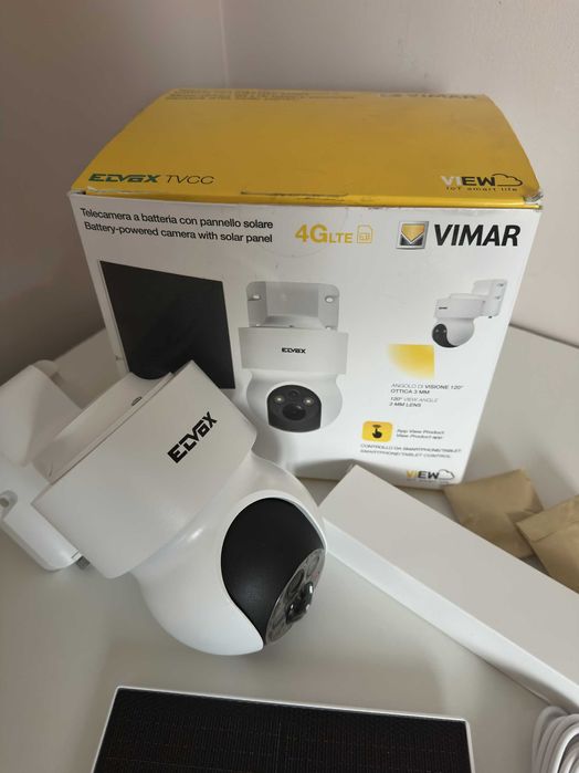 Camera Vimar Elvox 46243.030CL Panou solar Acumulator 4G/LTE 3Mpx