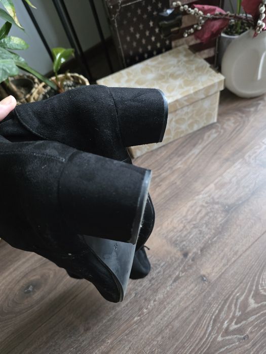 Cizme elastice de catifea