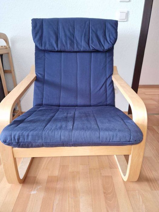 Fotoliu, scaun balansoar cu perna